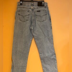 Vintage Harley-Davidson light wash jeans